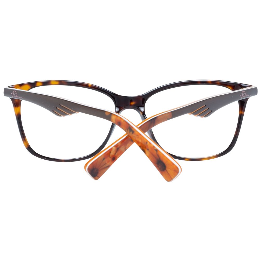 Brown Women Glasses Frame Police