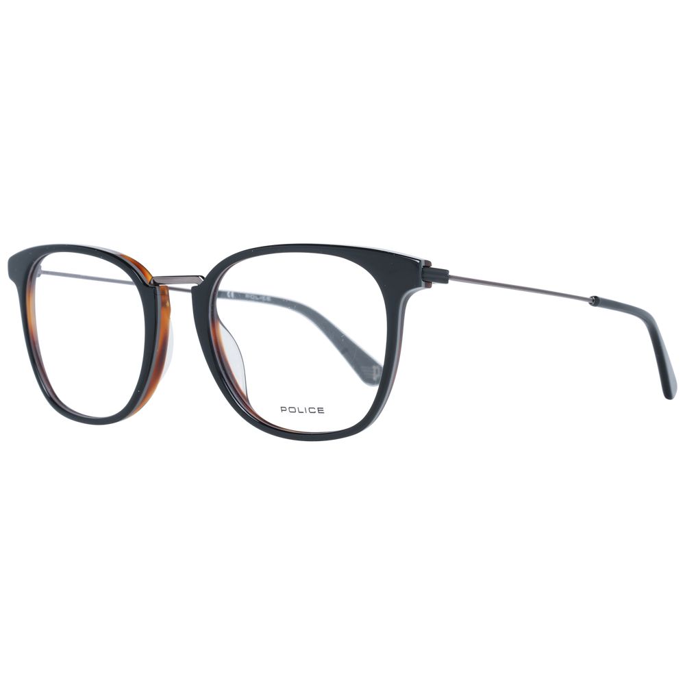 Black Men Glasses Frame Police