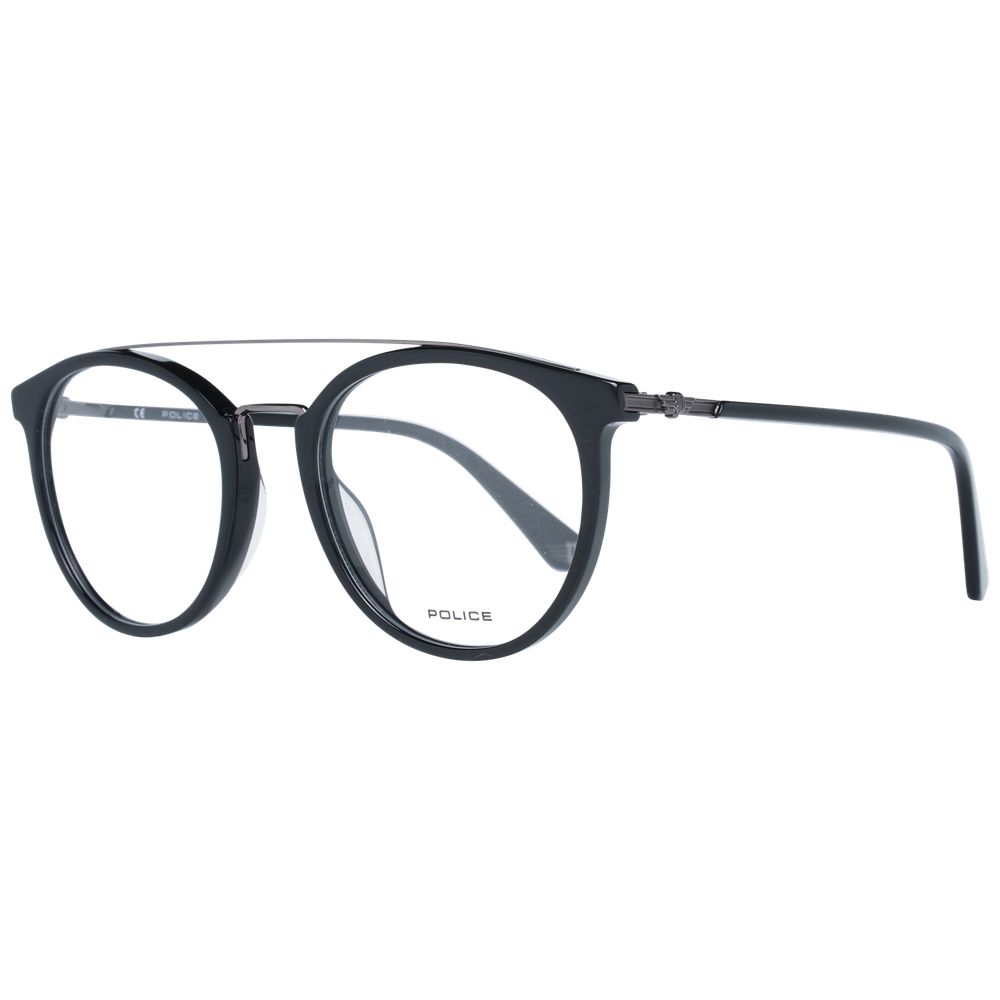 Black Men Glasses Frame Police