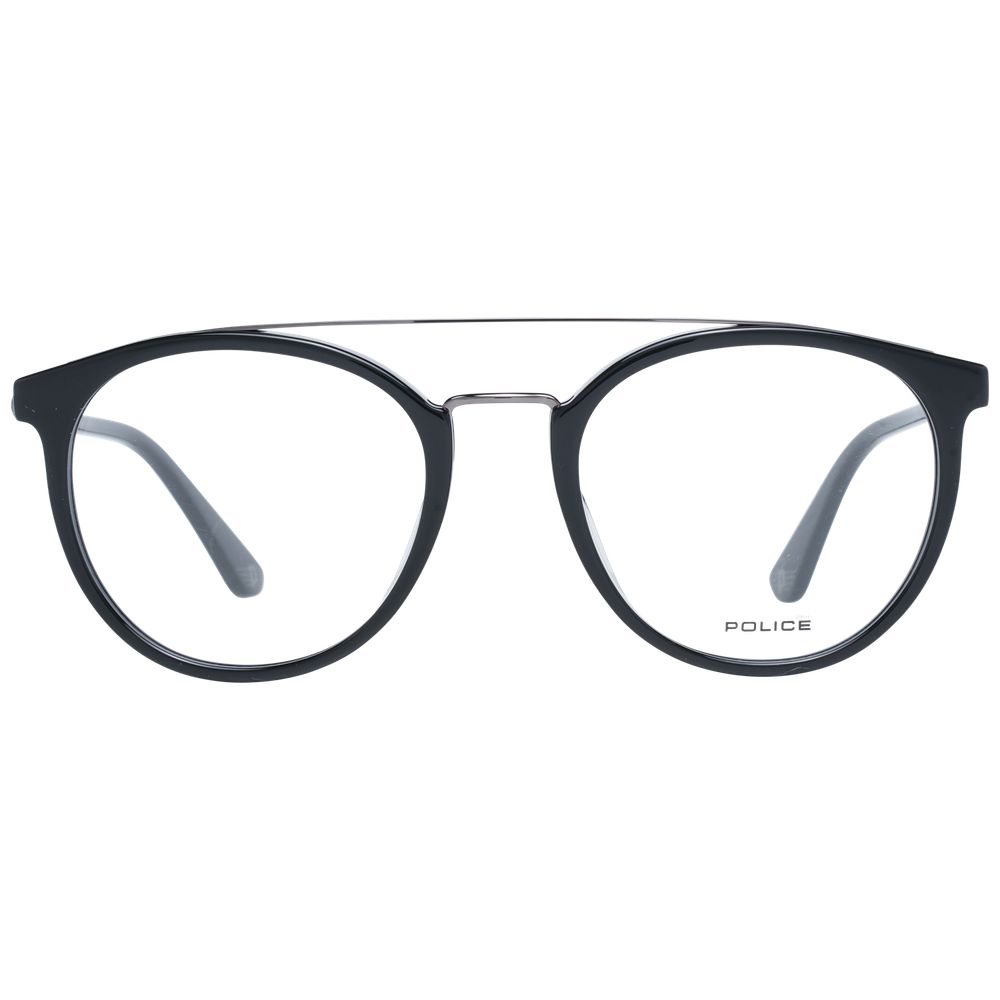 Black Men Glasses Frame Police