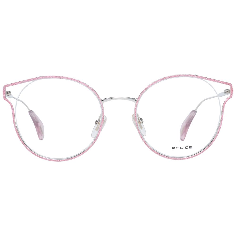 Pink Women Glasses Frame Police