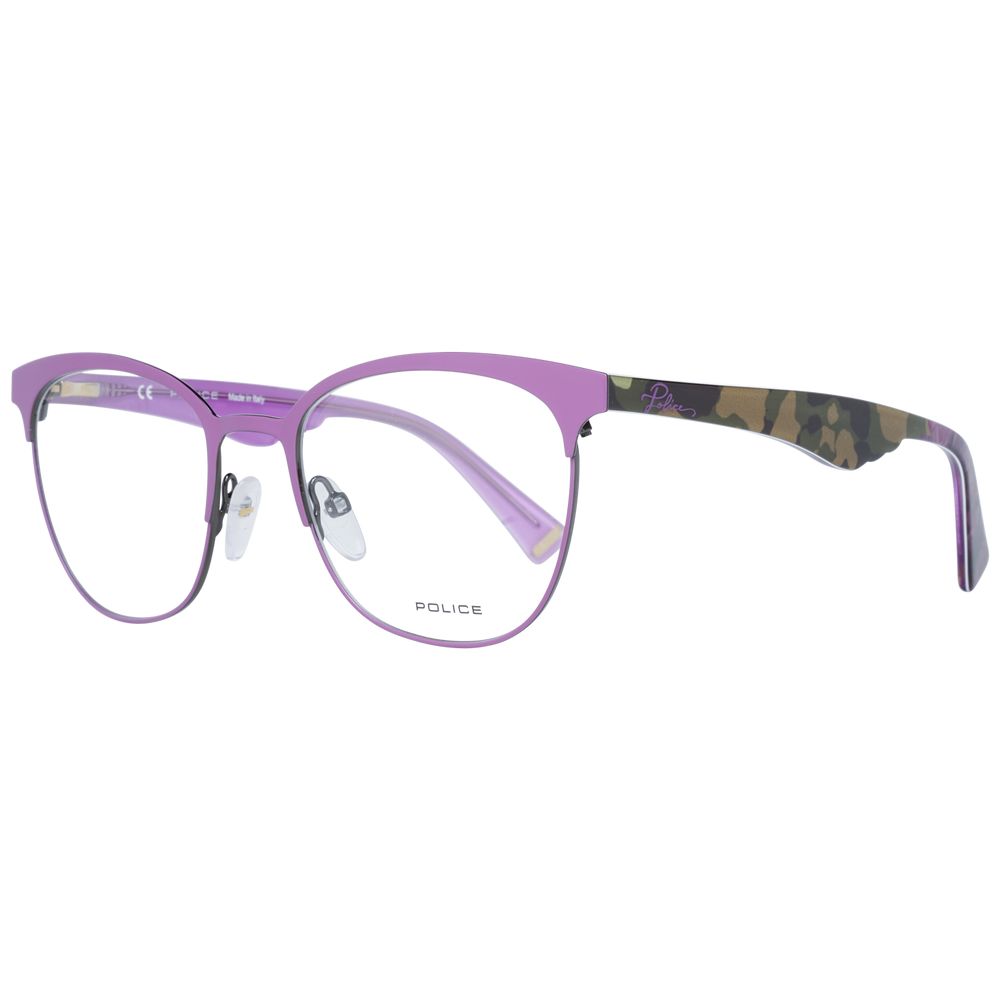Purple Women Glasses Frame Police
