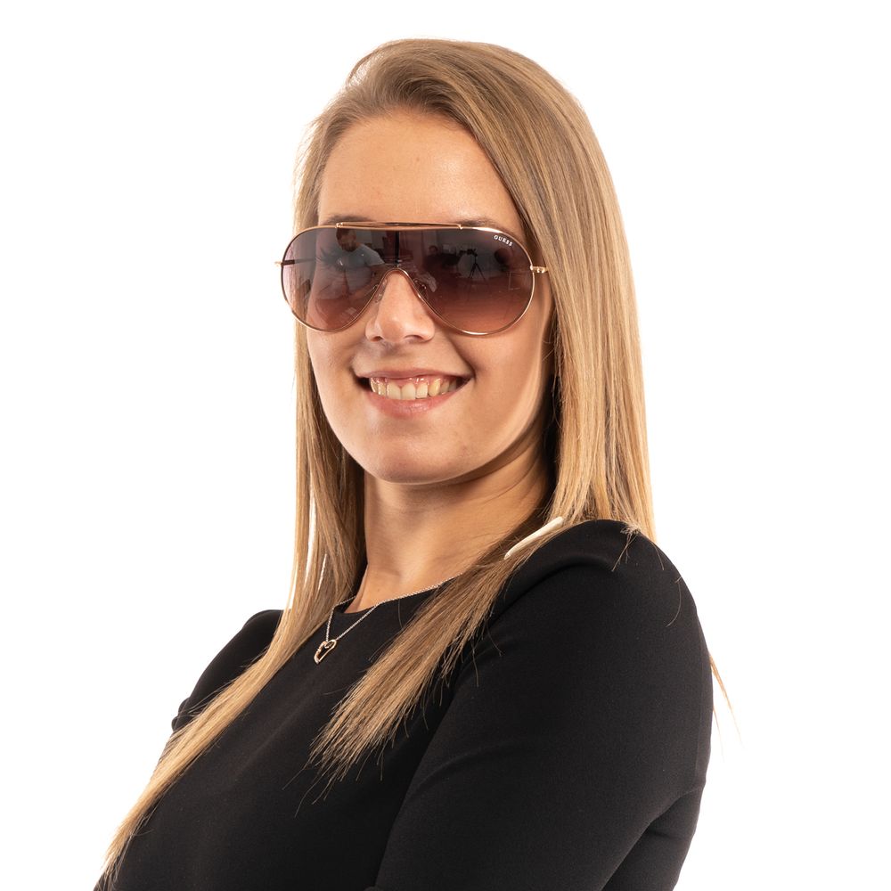 Rose Gold Women Sunglass Guess