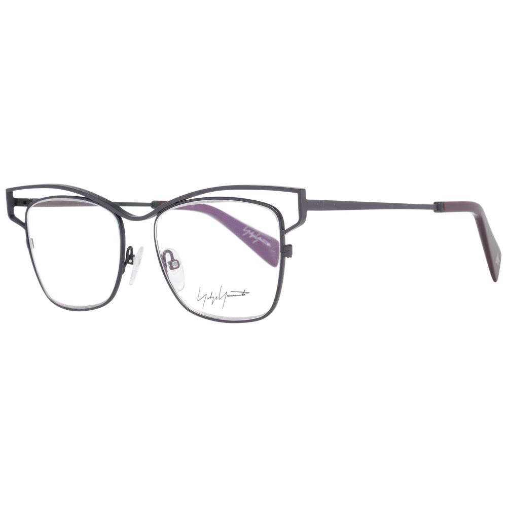 Gray Women Glasses Frame Yohji Yamamoto