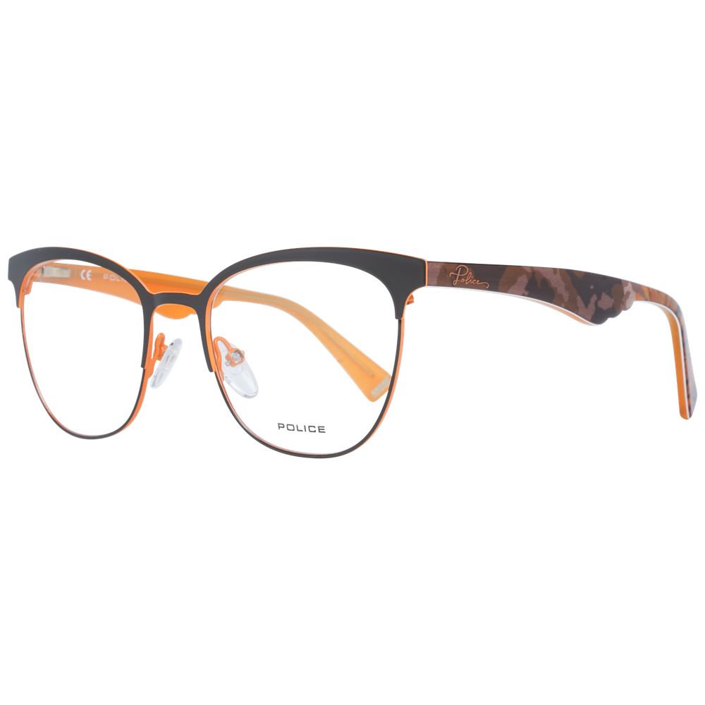 Brown Women Glasses Frame Police