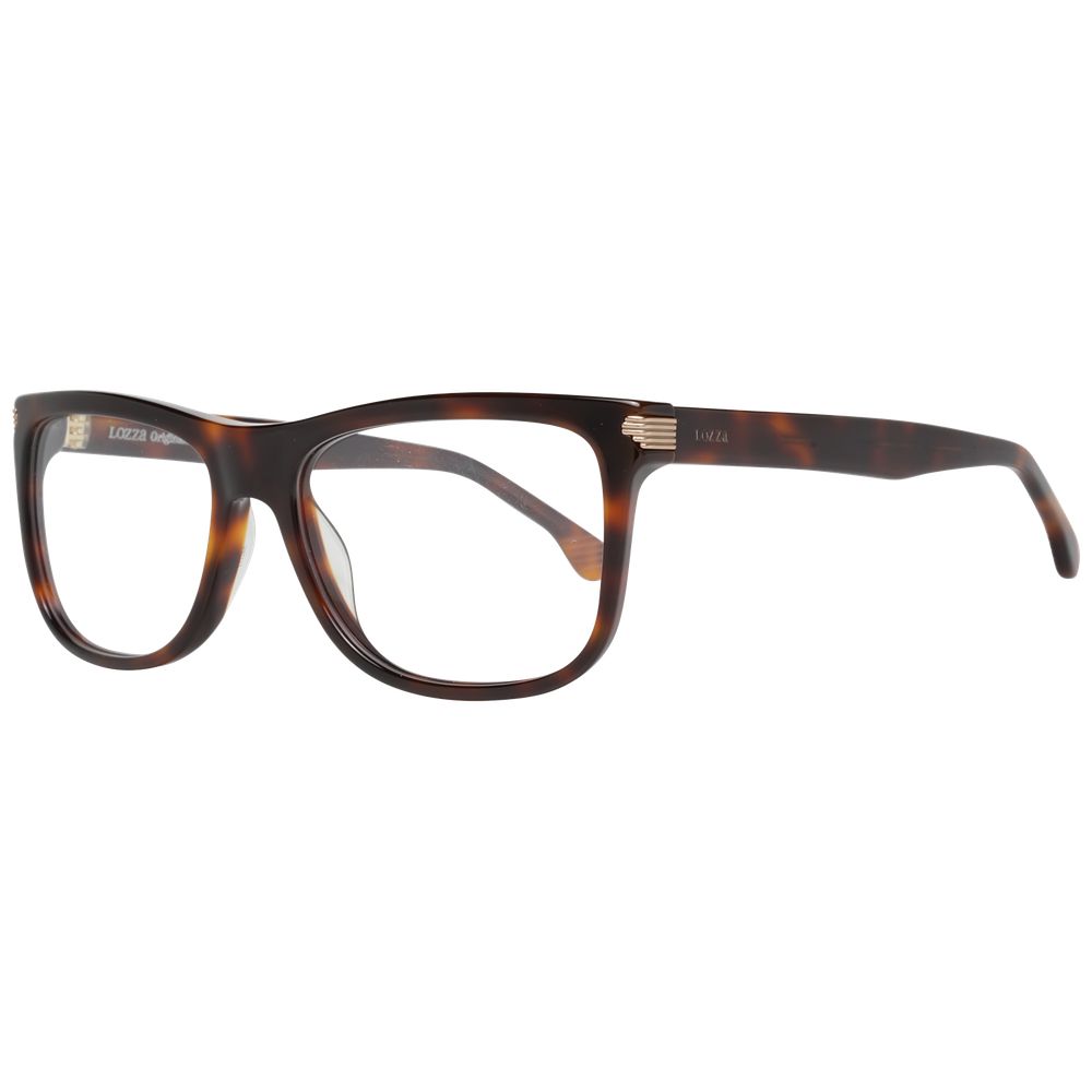 Brown Men Glasses Frame Lozza
