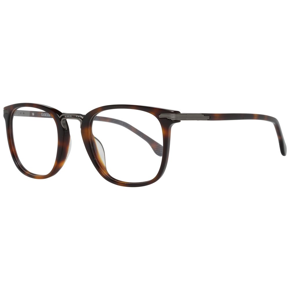 Brown Unisex Glasses Frame Lozza