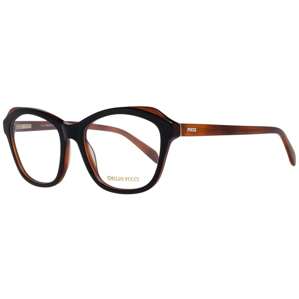 Black Women Glasses Frame Emilio Pucci