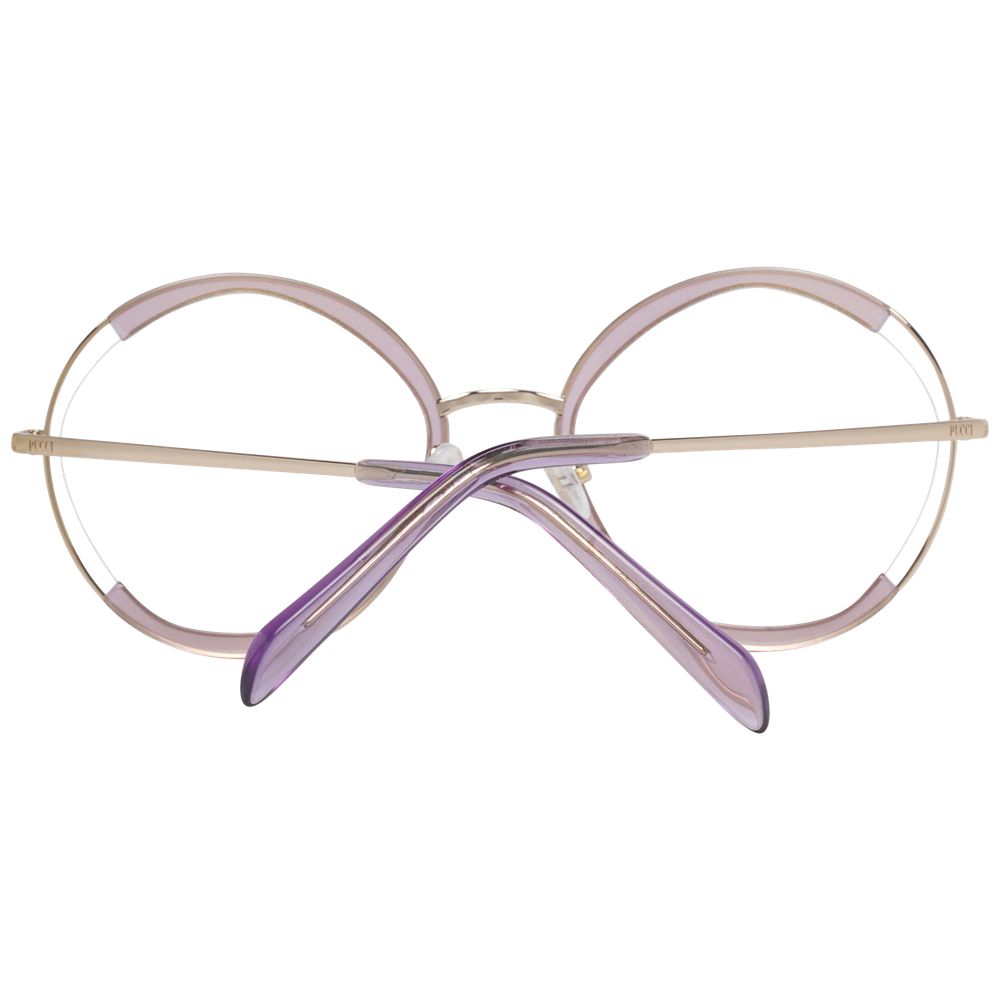 Purple Women Glasses Frame Emilio Pucci
