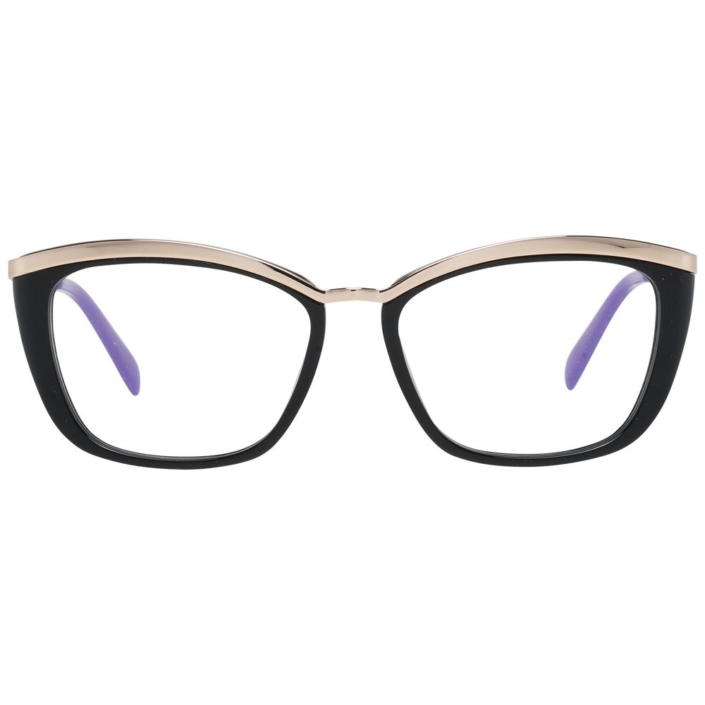 Black Women Glasses Frame Emilio Pucci