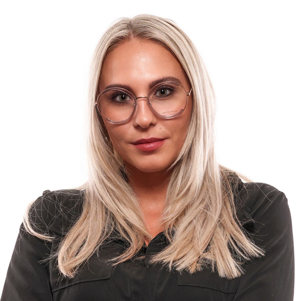 Purple Women Glasses Frame Emilio Pucci