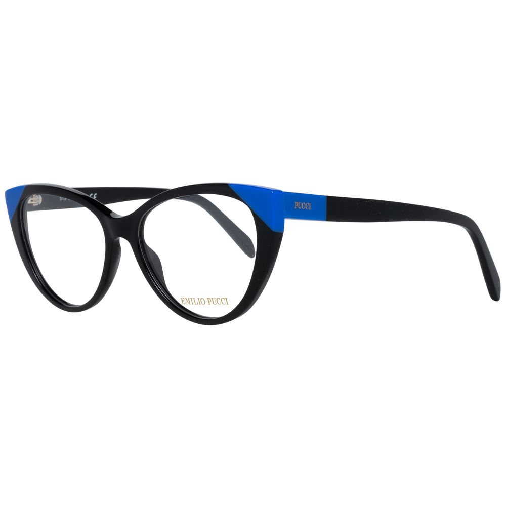 Black Women Glasses Frame Emilio Pucci