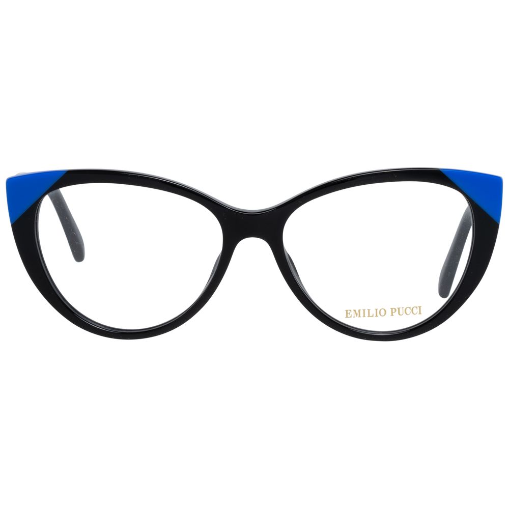 Black Women Glasses Frame Emilio Pucci