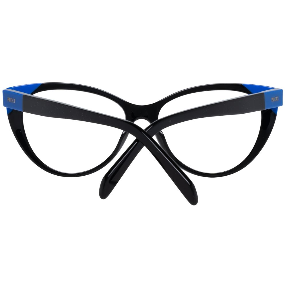 Black Women Glasses Frame Emilio Pucci