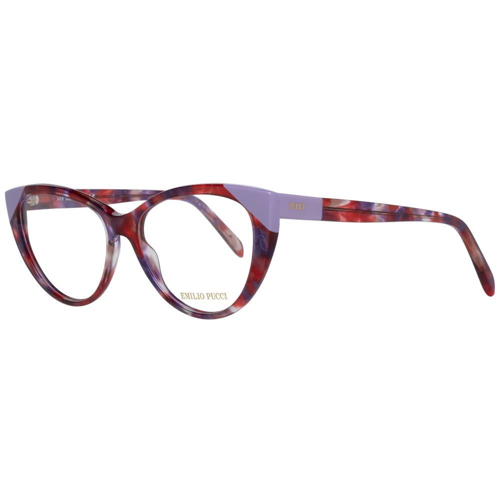 Purple Women Glasses Frame Emilio Pucci