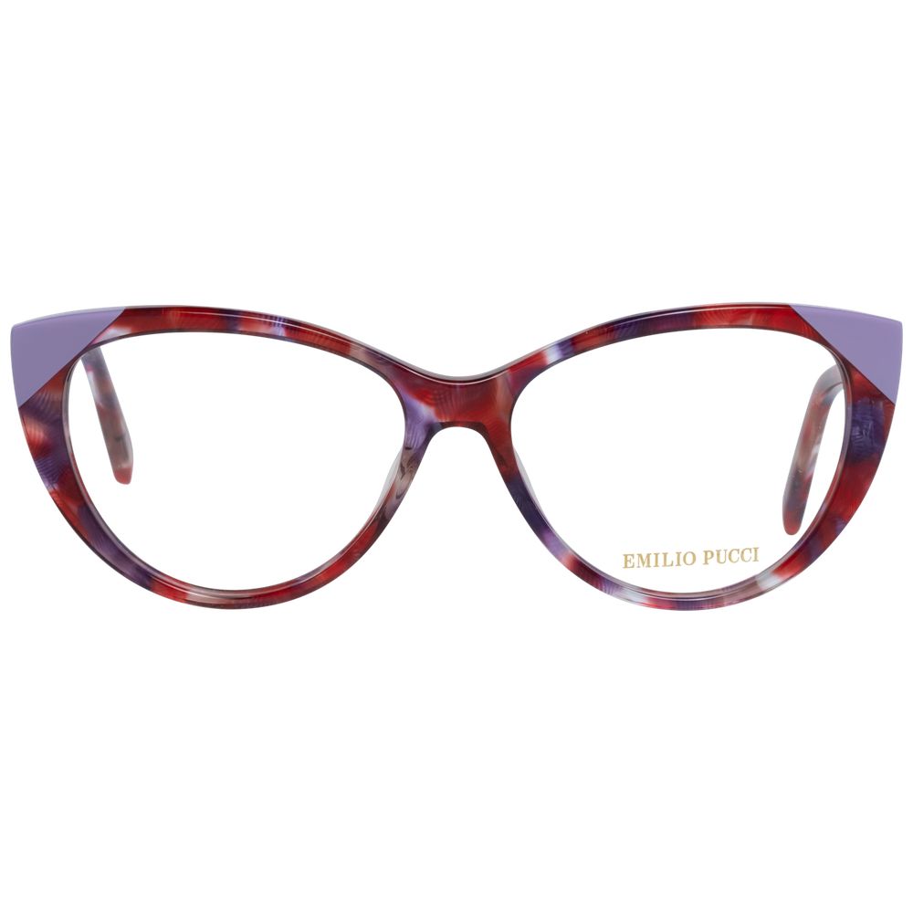 Purple Women Glasses Frame Emilio Pucci