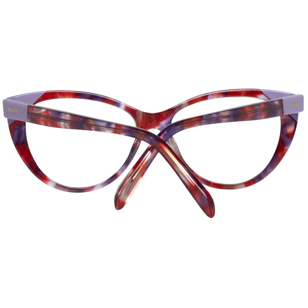 Purple Women Glasses Frame Emilio Pucci