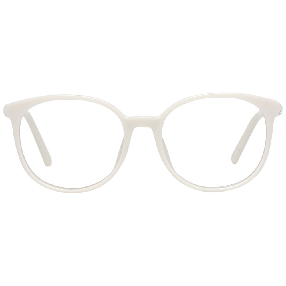 White Women Glasses Frame Swarovski