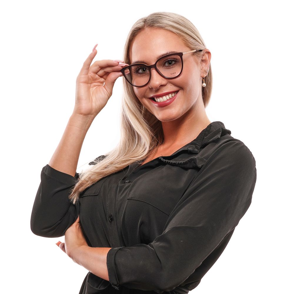 Brown Women Glasses Frame Tod's