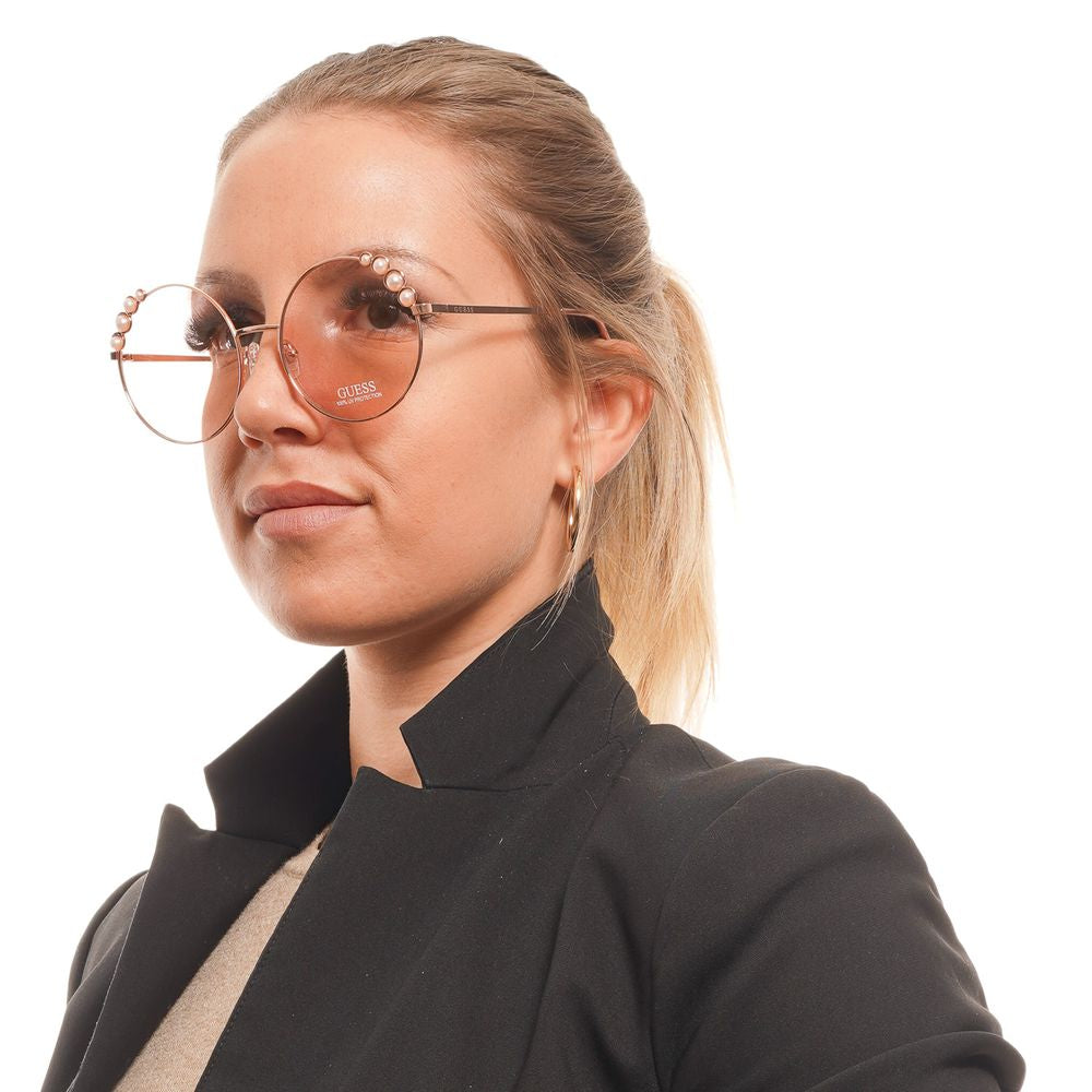 Rose Gold Women Sunglass Guess
