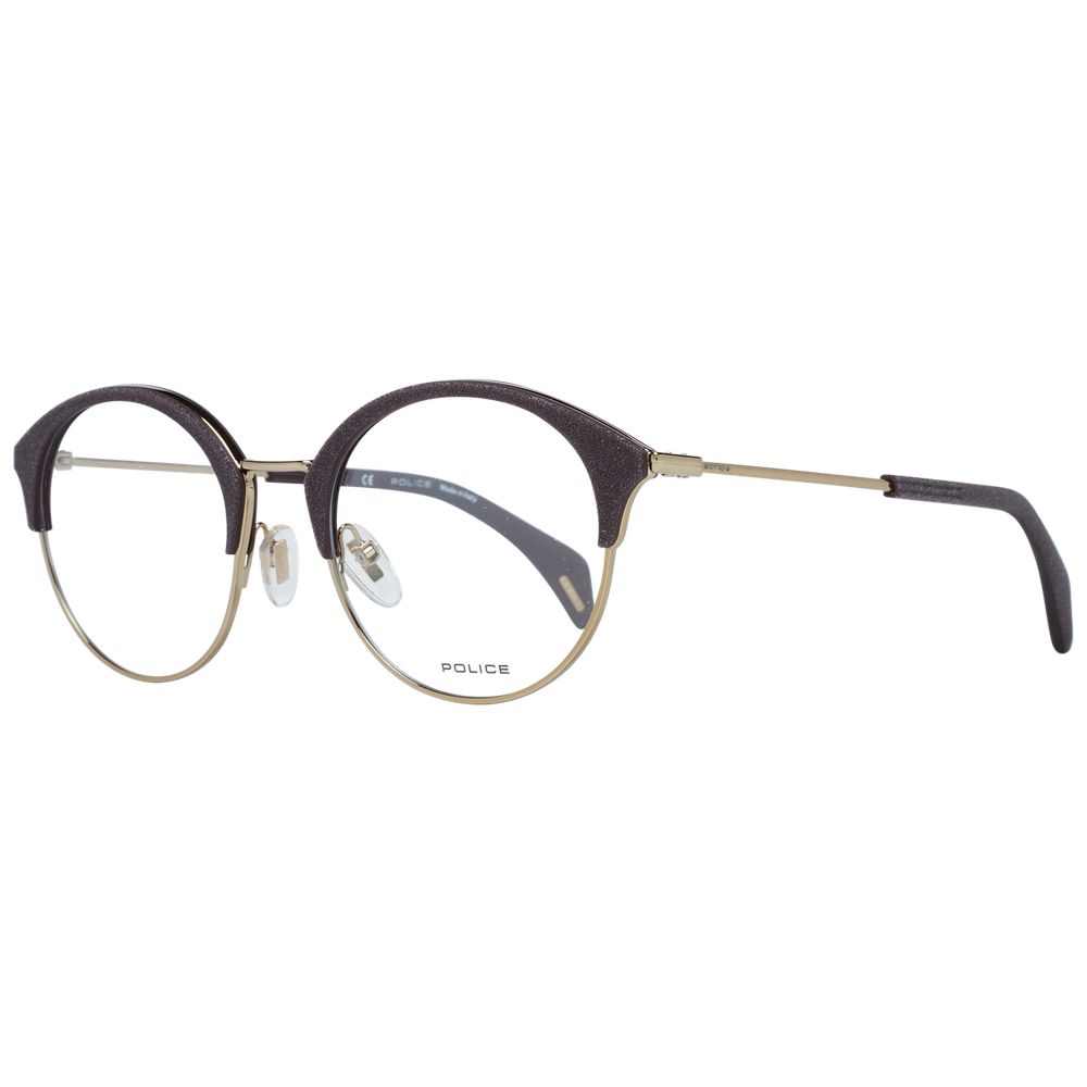 Purple Women Glasses Frame Police