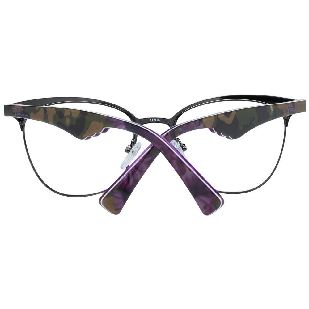 Purple Women Glasses Frame Police
