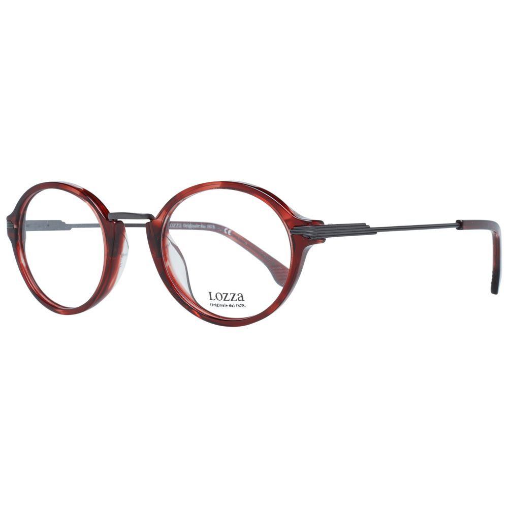 Burgundy Unisex Glasses Frame Lozza