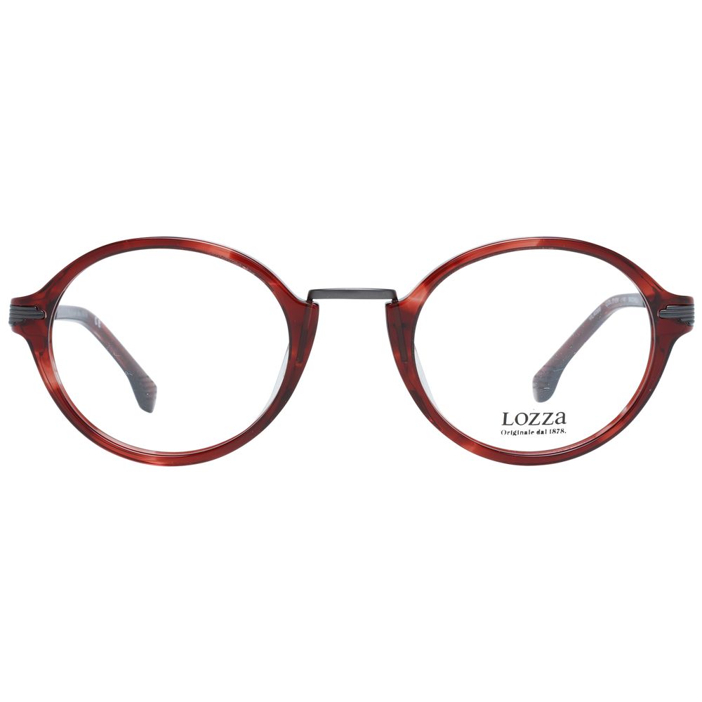 Burgundy Unisex Glasses Frame Lozza