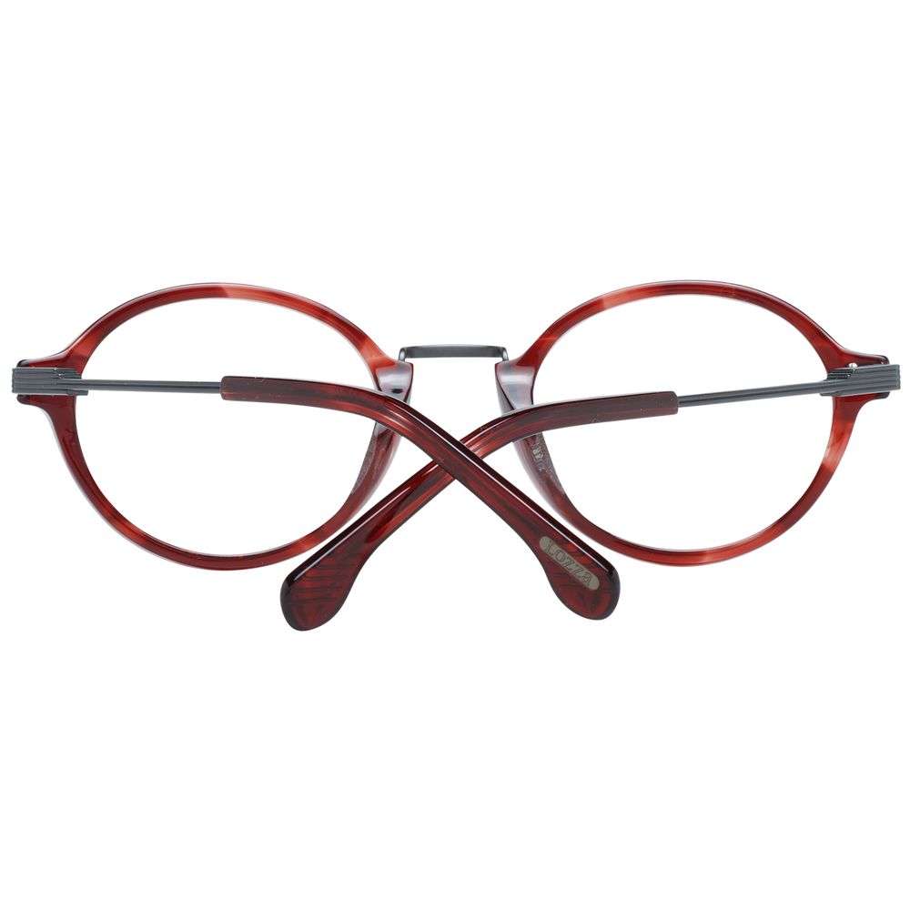 Burgundy Unisex Glasses Frame Lozza