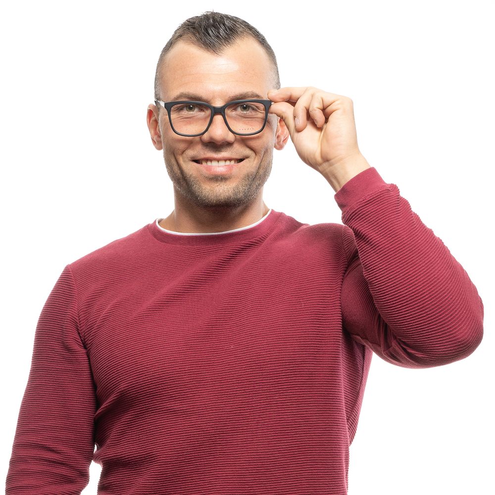 Black Men Glasses Frame Sandro