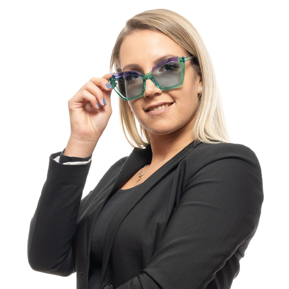 Green Women Sunglass Emilio Pucci