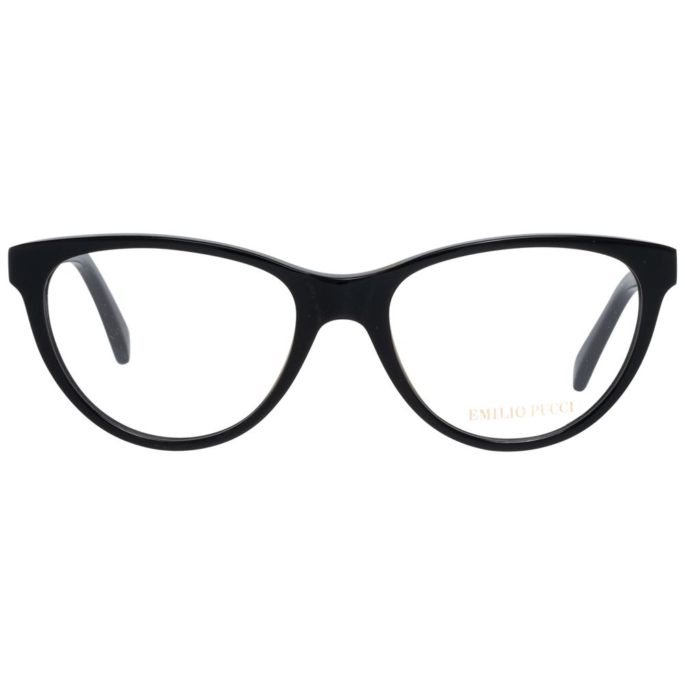 Black Women Glasses Frame Emilio Pucci