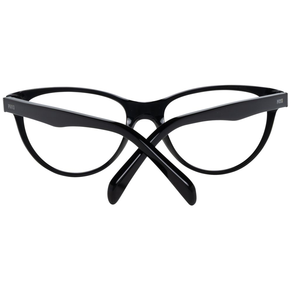 Black Women Glasses Frame Emilio Pucci
