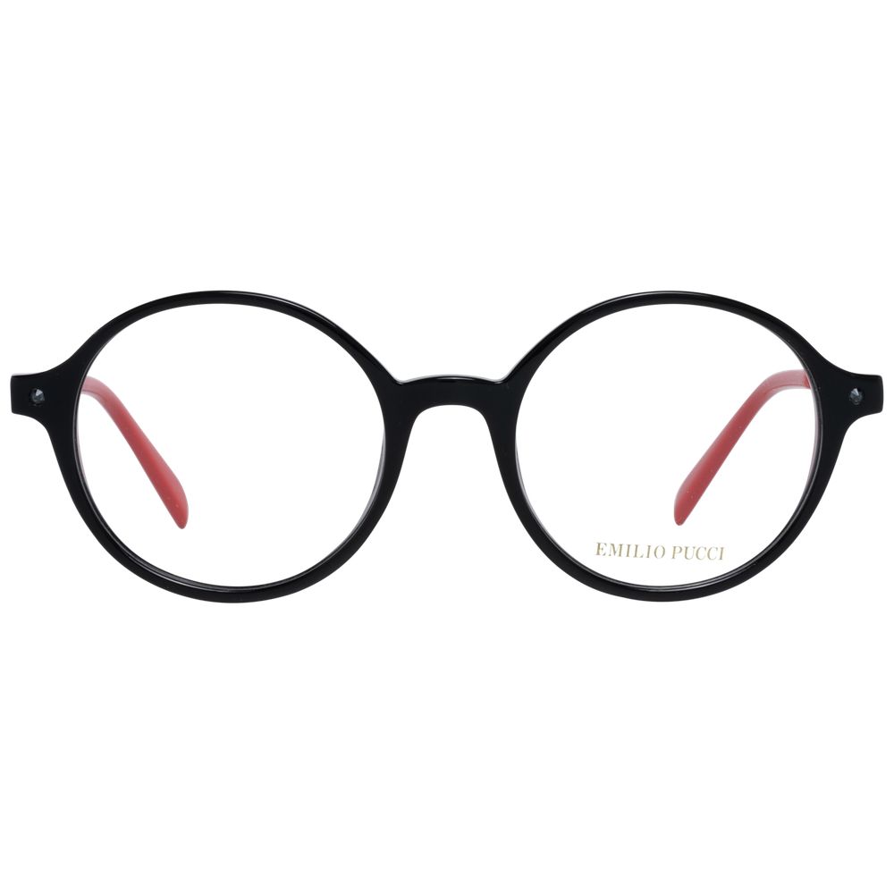 Black Women Glasses Frame Emilio Pucci