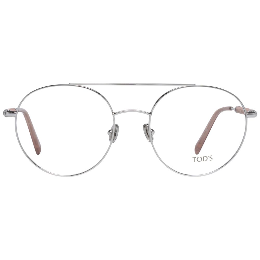 Silver Women Glasses Frame Tod's