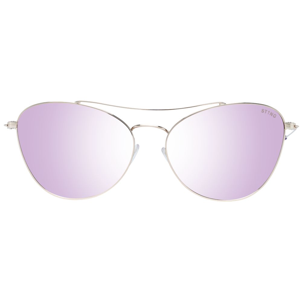 Gold Women Sunglass Sting
