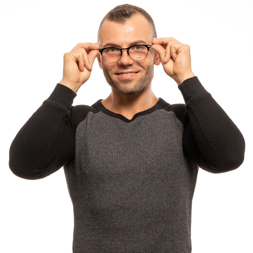Black Unisex Glasses Frame Lozza