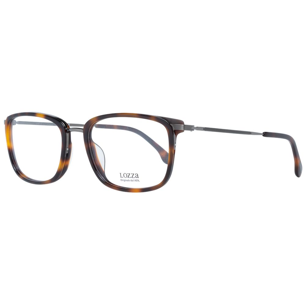 Brown Men Glasses Frame Lozza
