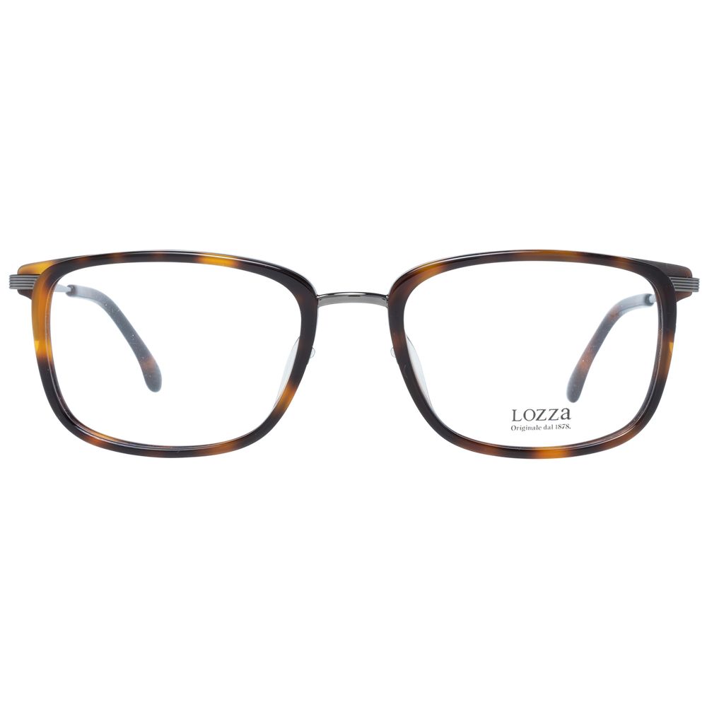 Brown Men Glasses Frame Lozza