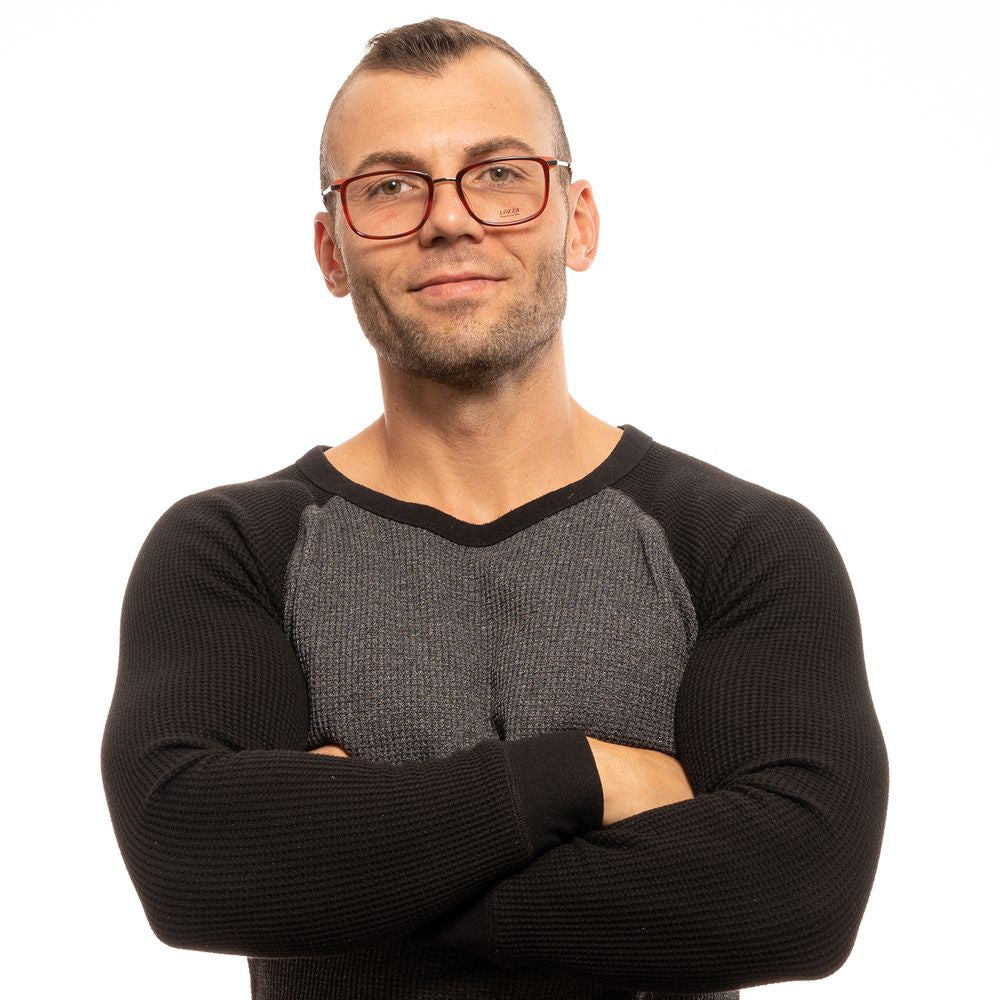 Red Men Glasses Frame Lozza