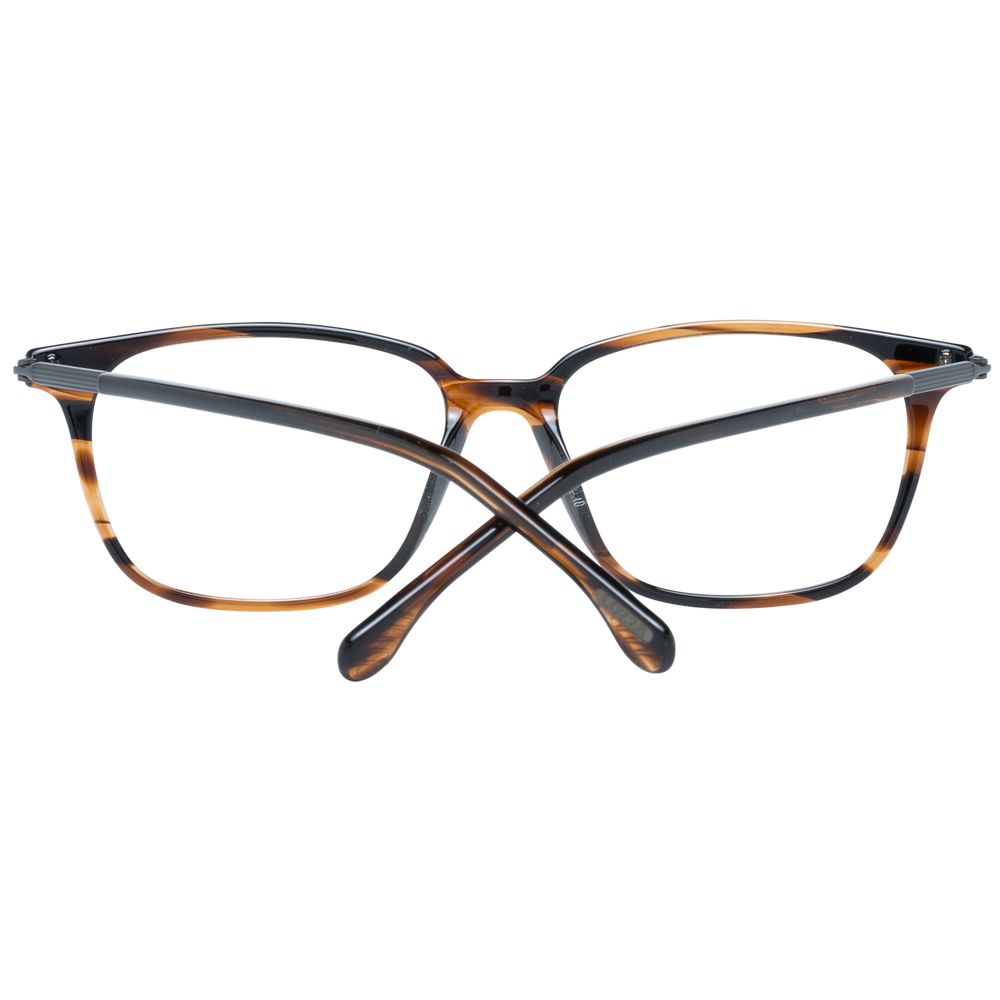 Brown Men Glasses Frame Lozza