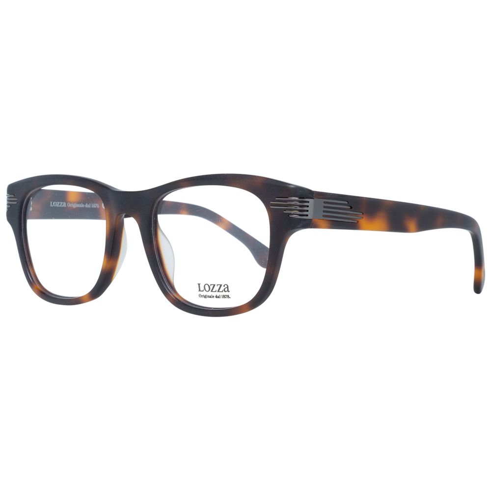 Brown Unisex Glasses Frame Lozza