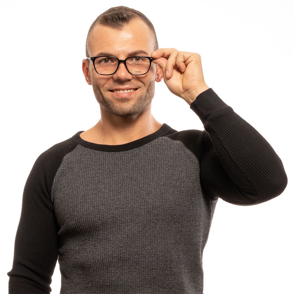 Black Men Glasses Frame Lozza
