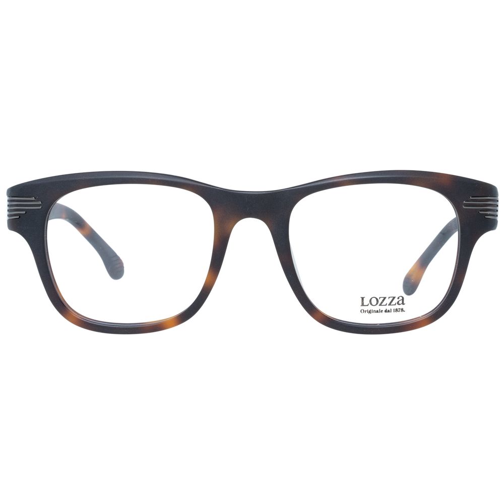 Brown Unisex Glasses Frame Lozza