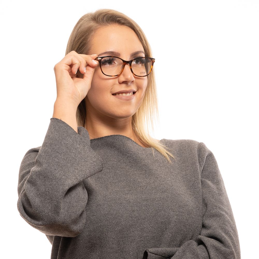 Brown Women Glasses Frame Lozza