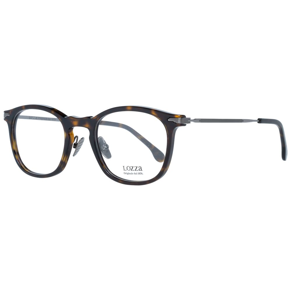Brown Men Glasses Frame Lozza