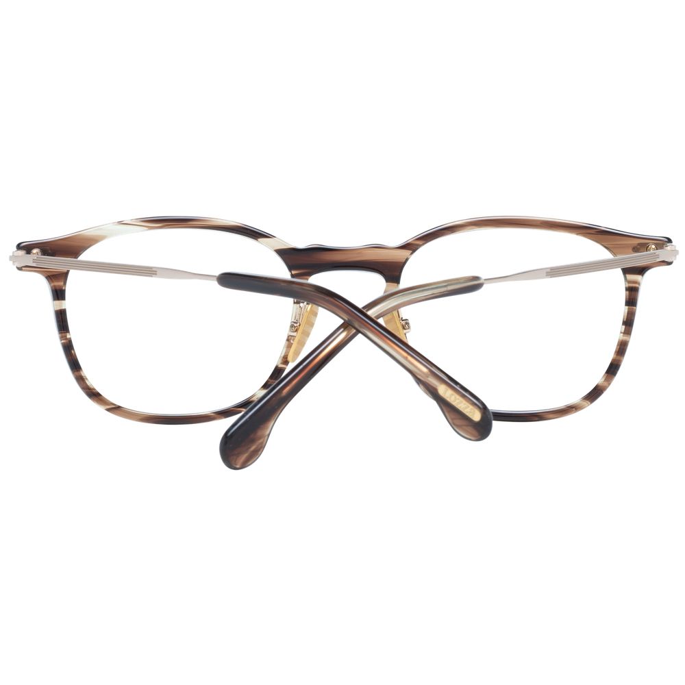 Brown Men Glasses Frame Lozza
