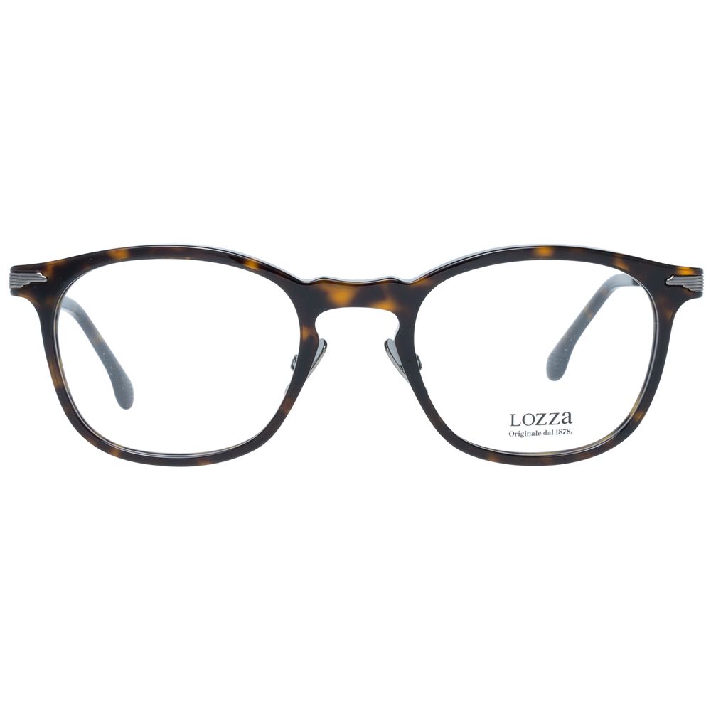 Brown Men Glasses Frame Lozza