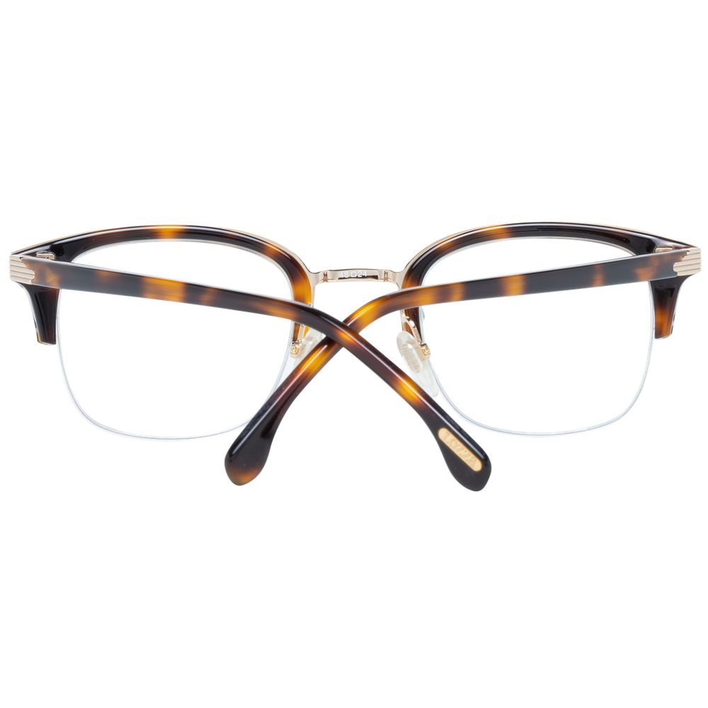 Brown Unisex Glasses Frame Lozza