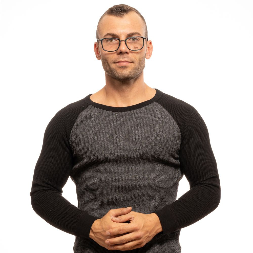 Turquoise Men Glasses Frame Lozza